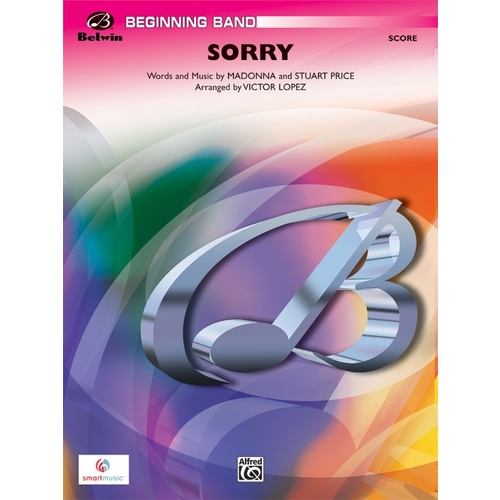 Sorry Concert Band Sheet Music Grade 3