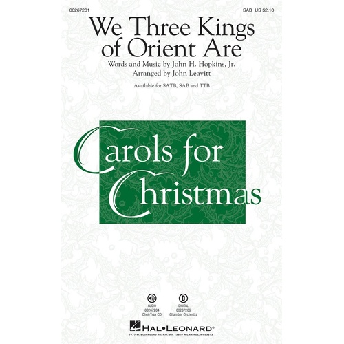 We Three Kings Of Orient Are SAB (Octavo)
