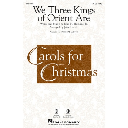 We Three Kings Of Orient Are TTB (Octavo)