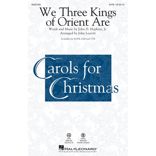 We Three Kings Of Orient Are ChoirTrax CD (CD Only)