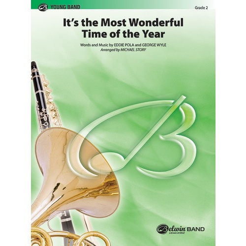 Its The Most Wonderful Time Of The Year Concert Band Gr 2