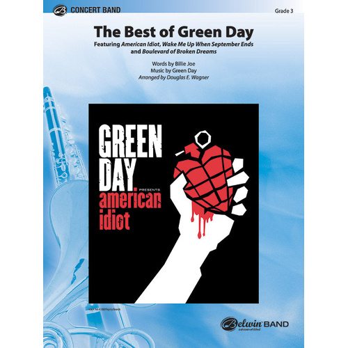 Best of Green Day Concert Band Sheet Music by Douglas E. Wagner