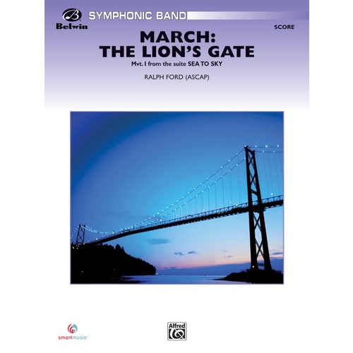 March The Lions Gate Concert Band Gr 4