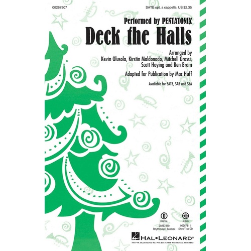 Deck The Halls ShowTrax CD (CD Only)