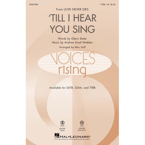 Til I Hear You Sing TTBB 