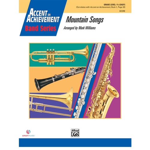 Mountain Songs Concert Band Gr 1.5