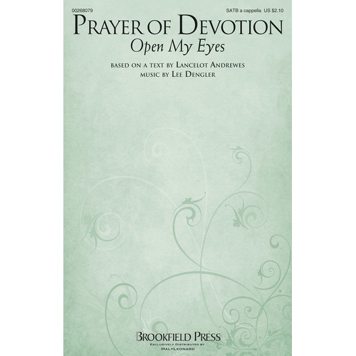 Prayer Of Devotion SATB A Cappella (Octavo)