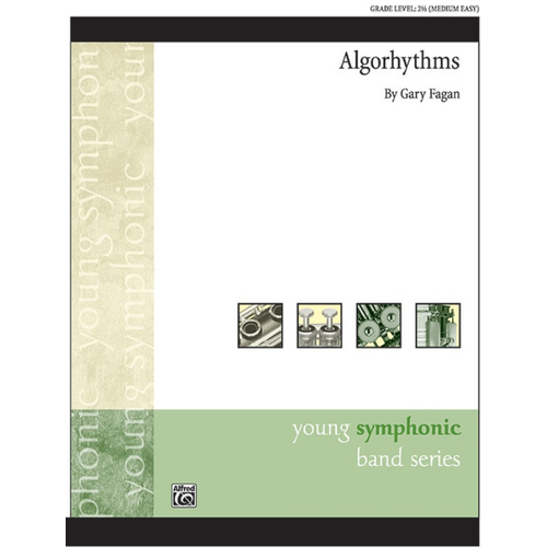 Algorhythms Concert Band Sheet Music by Fagan, Grade 2.5