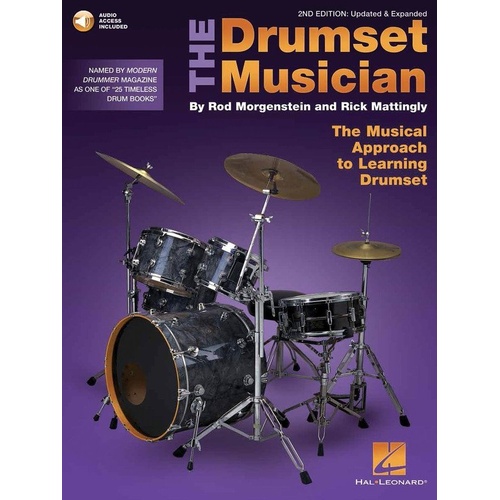 The Drumset Musician 2nd Edition Book with Audio Tracks by Hal Leonard