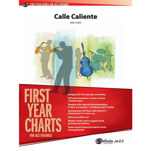 Calle Caliente Jazz Ensemble Sheet Music Grade 1
