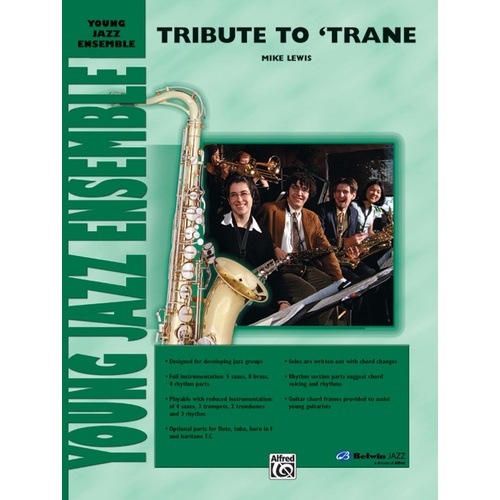 Tribute To Trane Jazz Ensemble Sheet Music Grade 2