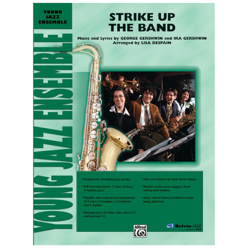 Strike Up the Band Concert Band Sheet Music by Gershwin, Arranged by Lisa DeSpain
