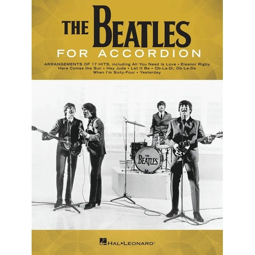 The Beatles for Accordion - 64 Pages, Hal Leonard