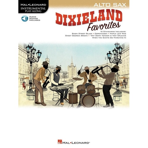 Dixieland Favorites for Alto Saxophone - Solo Arrangements with Online Audio Access