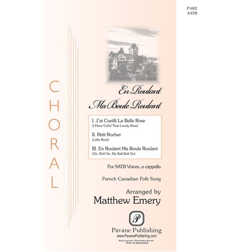 En Roulant Ma Boule Roulant SATB A Cappella (Octavo)