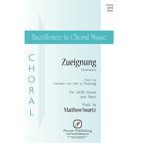 Zueignung SATB (Octavo)