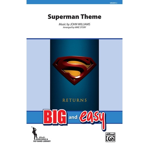 Superman Theme Concert Band Sheet Music Grade 2