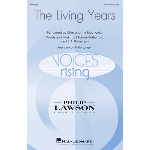 The Living Years SATB (Octavo)