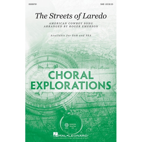 The Streets Of Laredo ShowTrax CD (CD Only)