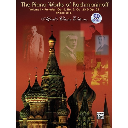 Piano Works Vol 1 Preludes Book/CD Piano