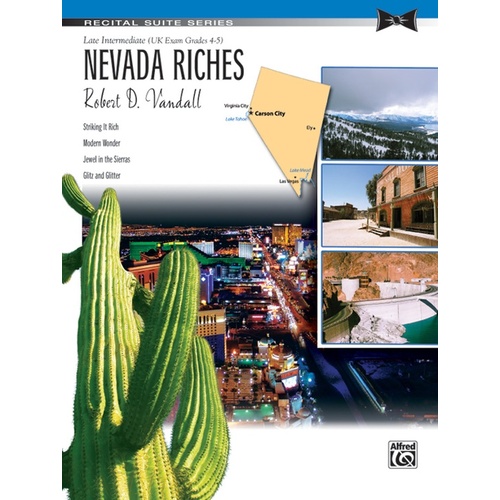 Nevada Riches Late Intermediate Piano Solo