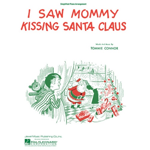 I Saw Mommy Kiss Santa Claus Easy Piano (Single Music Sheet) (C/R)