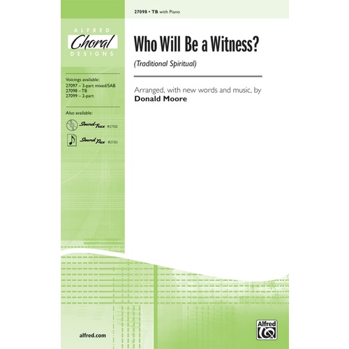 Who Will Be My Witness TB
