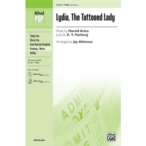 Lydia The Tattooed Lady TTBB Arr Althouse