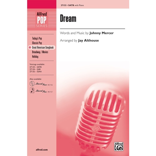 Dream SATB Arr Althouse