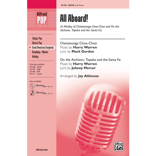 All Aboard Medley SATB Choral Sheet Music