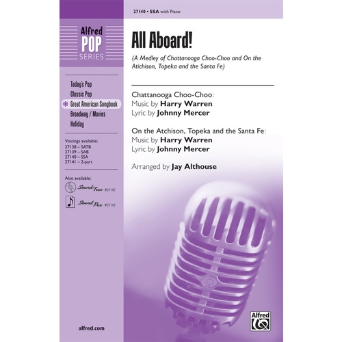 All Aboard SSA Choral Sheet Music