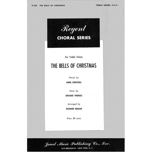 Bells Of Christmas SSA 
