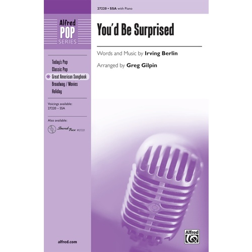 You'd Be Surprised SSA Choral Sheet Music