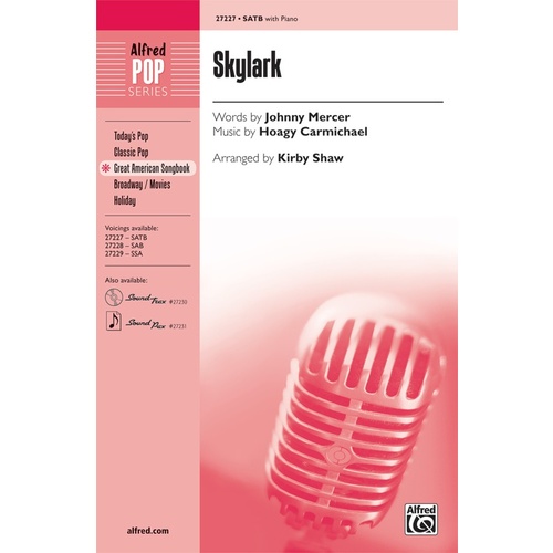 Skylark SATB Choral Sheet Music