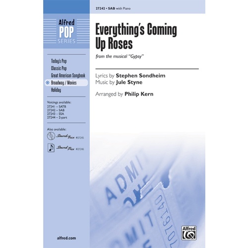 Everything's Coming Up Roses SAB