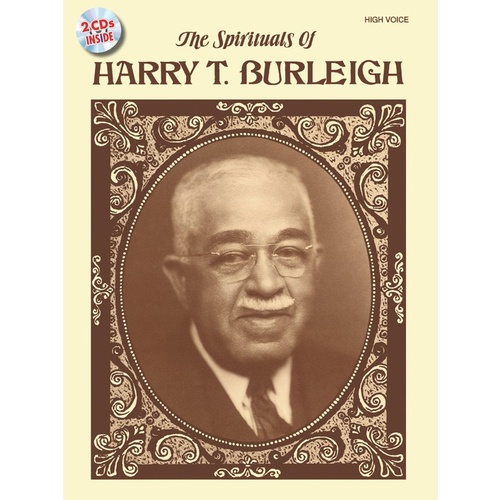 Spirituals of Harry T. Burleigh High Vocal Sheet Music Book/CD