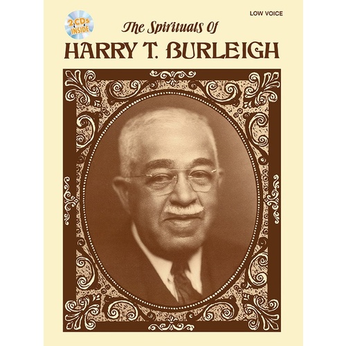 Spirituals of Harry T. Burleigh Vocal Sheet Music Low Book/CD