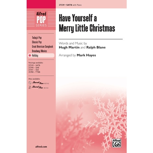 Have Yourself A Merry Little Christmas SATB