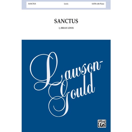Sanctus SATB