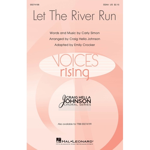 Let The River Run SSAA (Octavo)