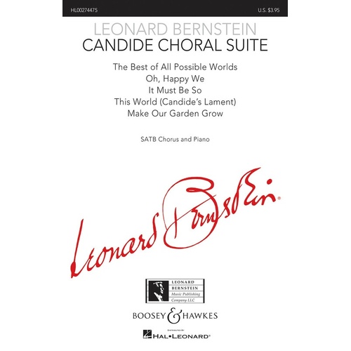 Candide Choral Suite SATB (Octavo)