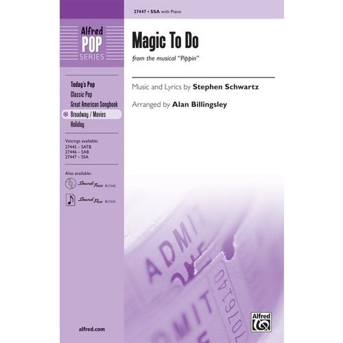 Magic To Do SSA/Piano