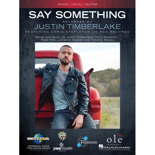 Say Something PVG S/S (Sheet Music)