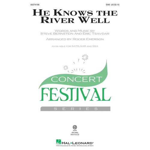 He Knows The River Well SAB (Octavo)