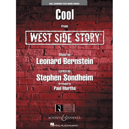 Cool From West Side Story Concert Band 2-3 Score/Parts