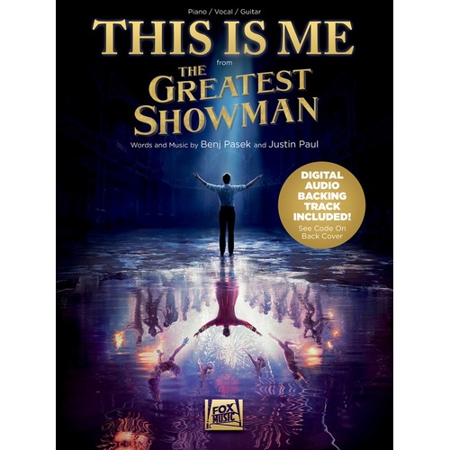 This Is Me From Greatest Showman PVG S/S/Online Audio 