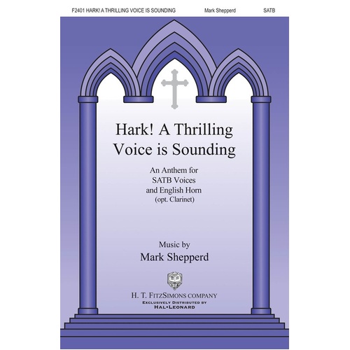 Hark! A Thrilling Voice Is Sounding SATB/Cor Anglais (Octavo)