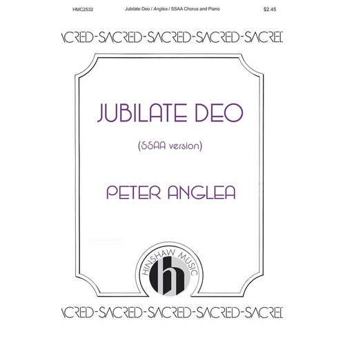 Jubilate Deo SSAA (Octavo)
