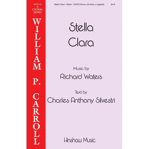Stella Clara SATB Divisi A Cappella (Octavo)