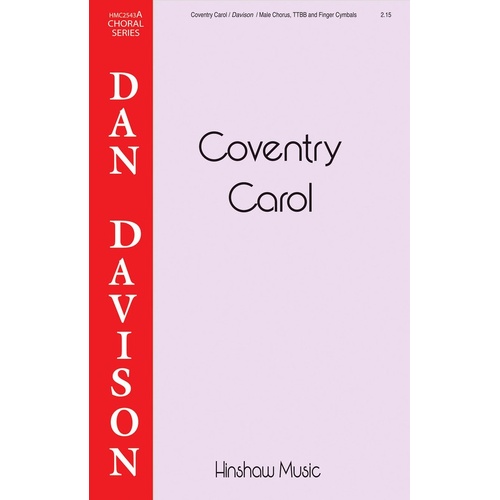 Coventry Carol TTBB/Finger Cymbals (Octavo)